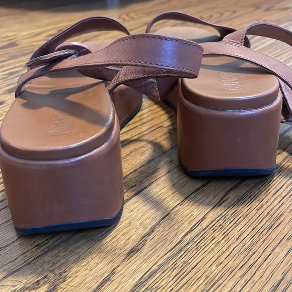 Camper Misia Heeled Sandal Brown - Picture 6 of 9